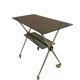 gold plated metal serving trolley