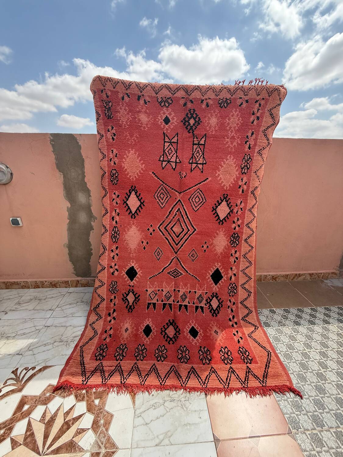 Vintage Beni M'Guild Berber rug – 2.70 x 1.70 m