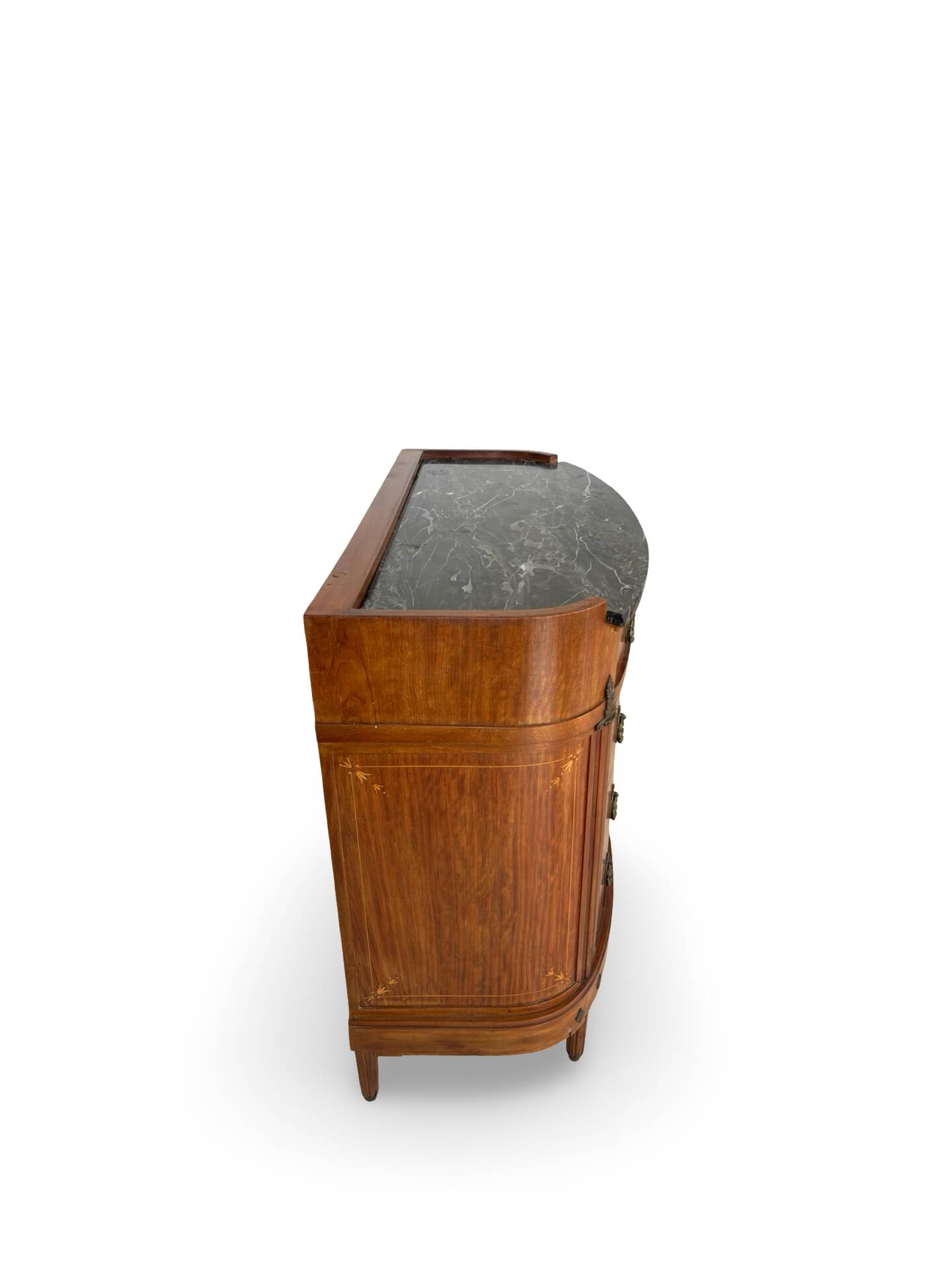 The demi-lune commode/ chest of drawers