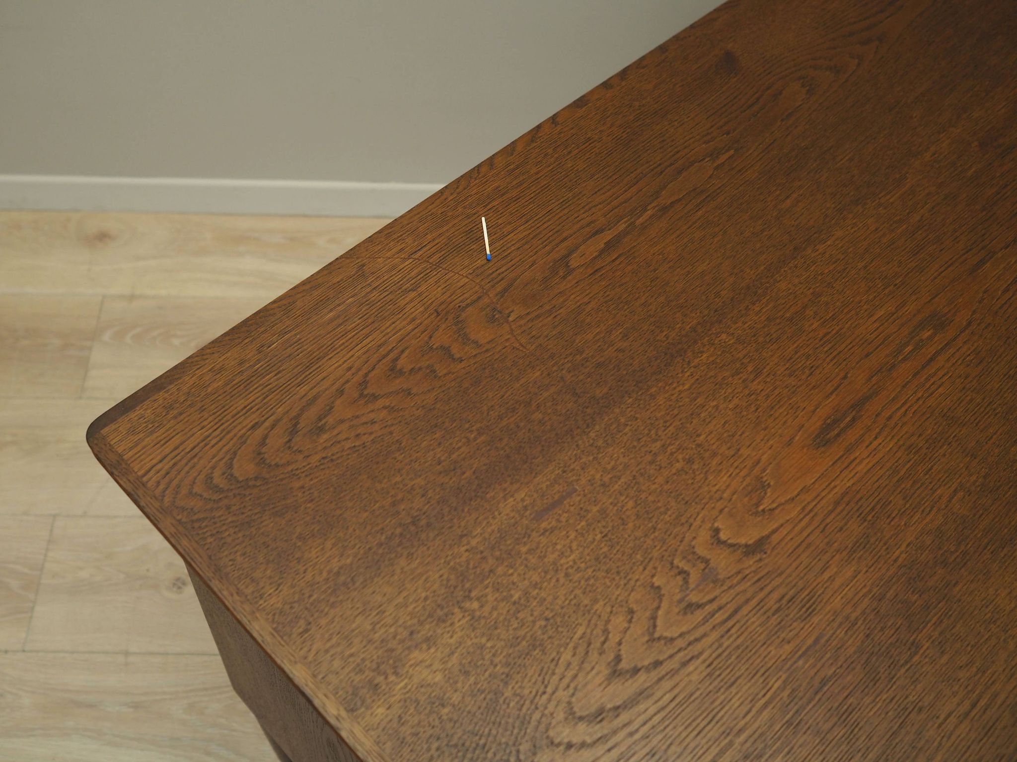 Oak desk, Danish design, 1970s, production: Denmark