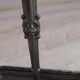 Cast iron umbrella door from the early 20th century