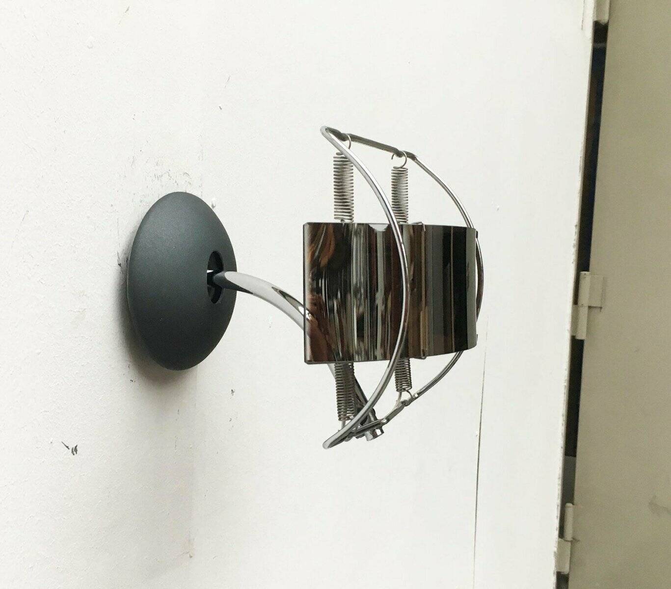 Postmodern wall lamp Warrior by Emanuele Ricci for Sidecar Artemide, 1980s.