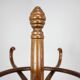 Vintage Curved Wooden Coat Stand VALET, Czechoslovakia, 1970s–1980s