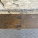 Old solid wood bench, 2 m