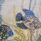 Engraved and painted plateau, Japonisme style 1900 - 1930
