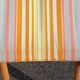 Chaise longue, chilienne vintage ton orangé