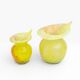 Pair of Murano Glass Vases - Calle - 90's - Made in Italy