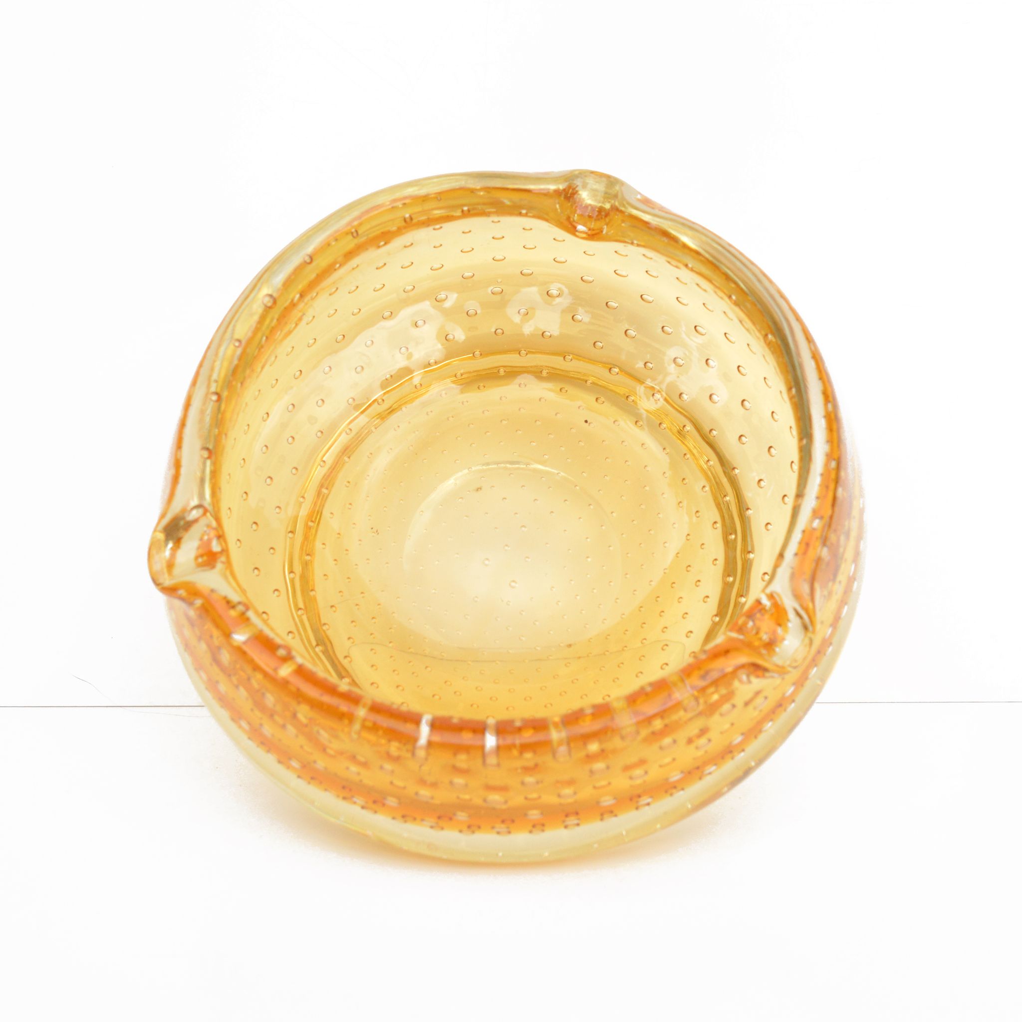 A bowl or ashtray, designed by M. Metelak, Harrachov, Czechoslovakia, 1960s