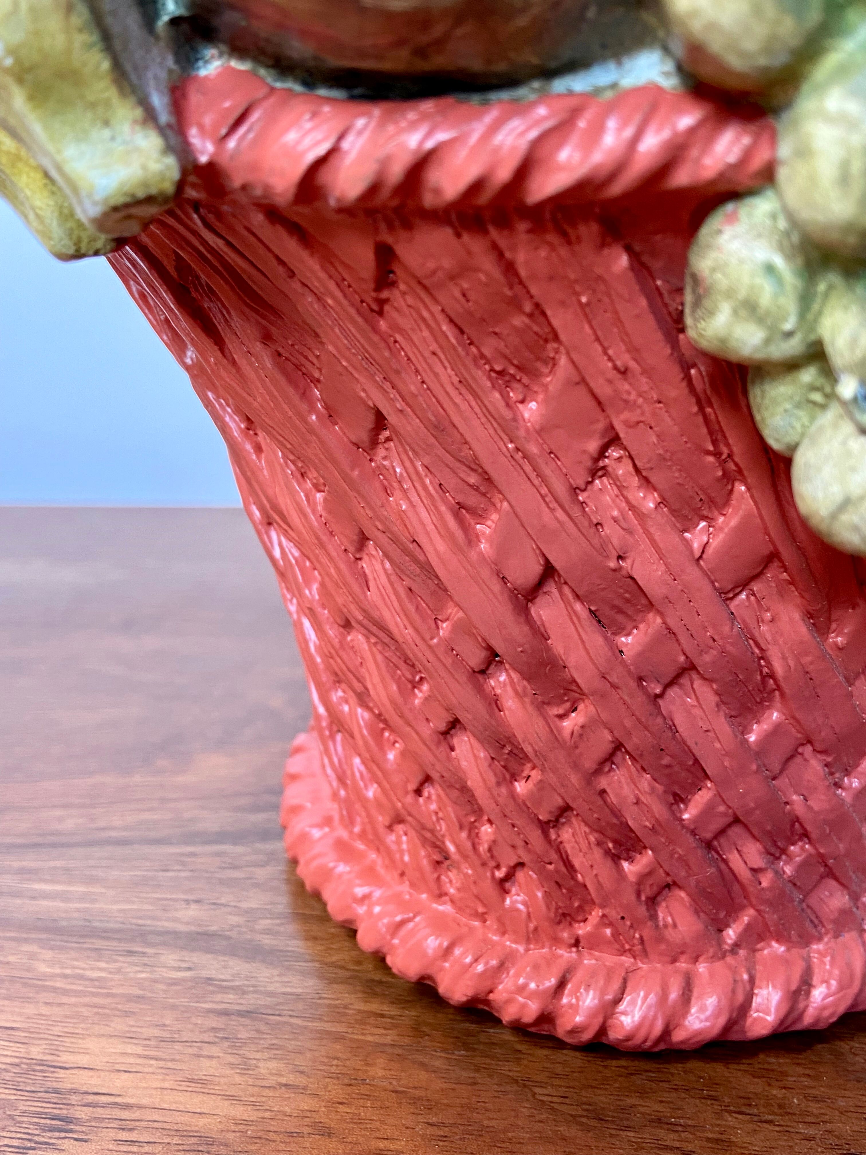 Decorative fruit basket