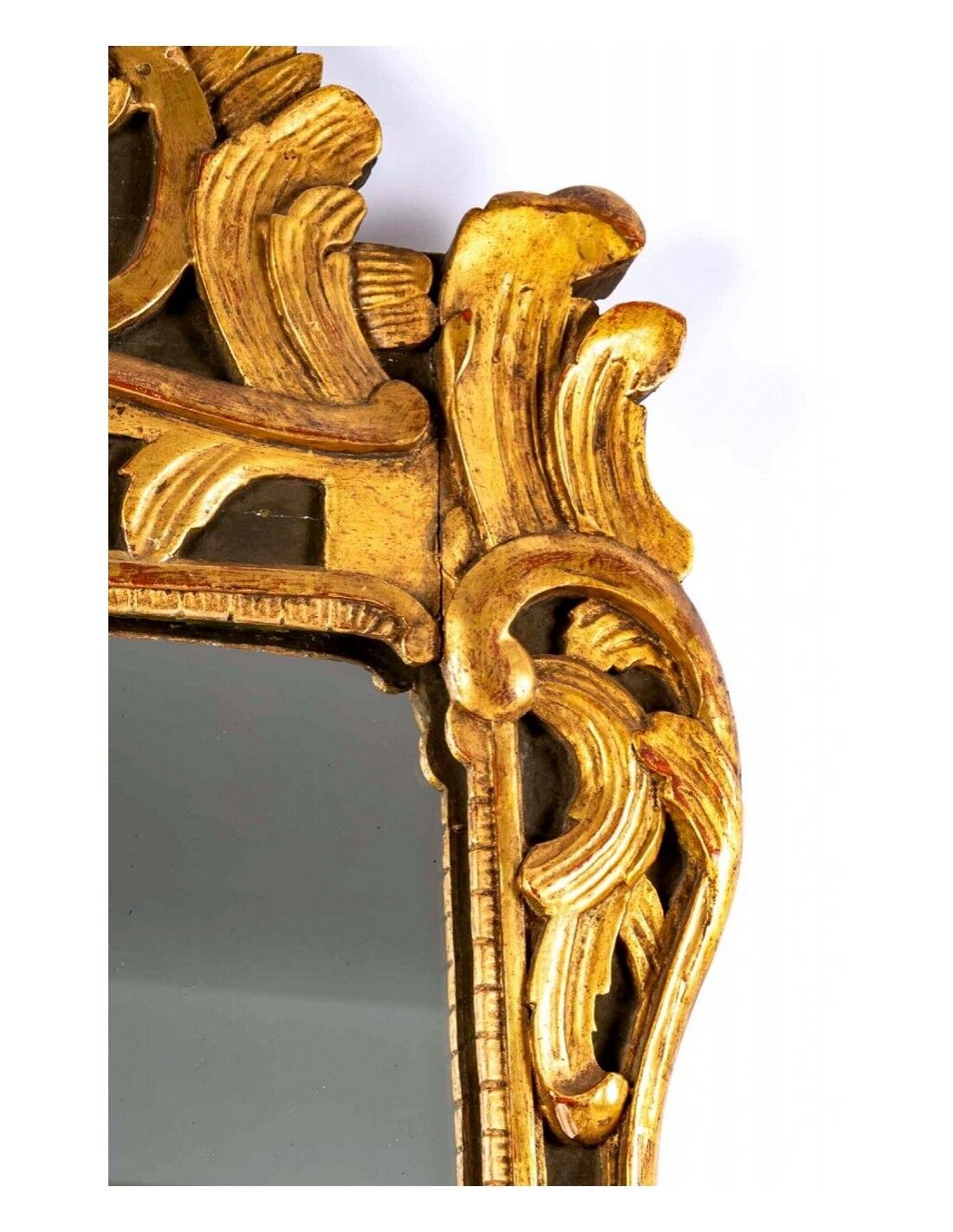 Regency mirror in Gilded Wood