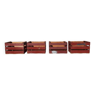 Wooden boxes.(Set of 4)