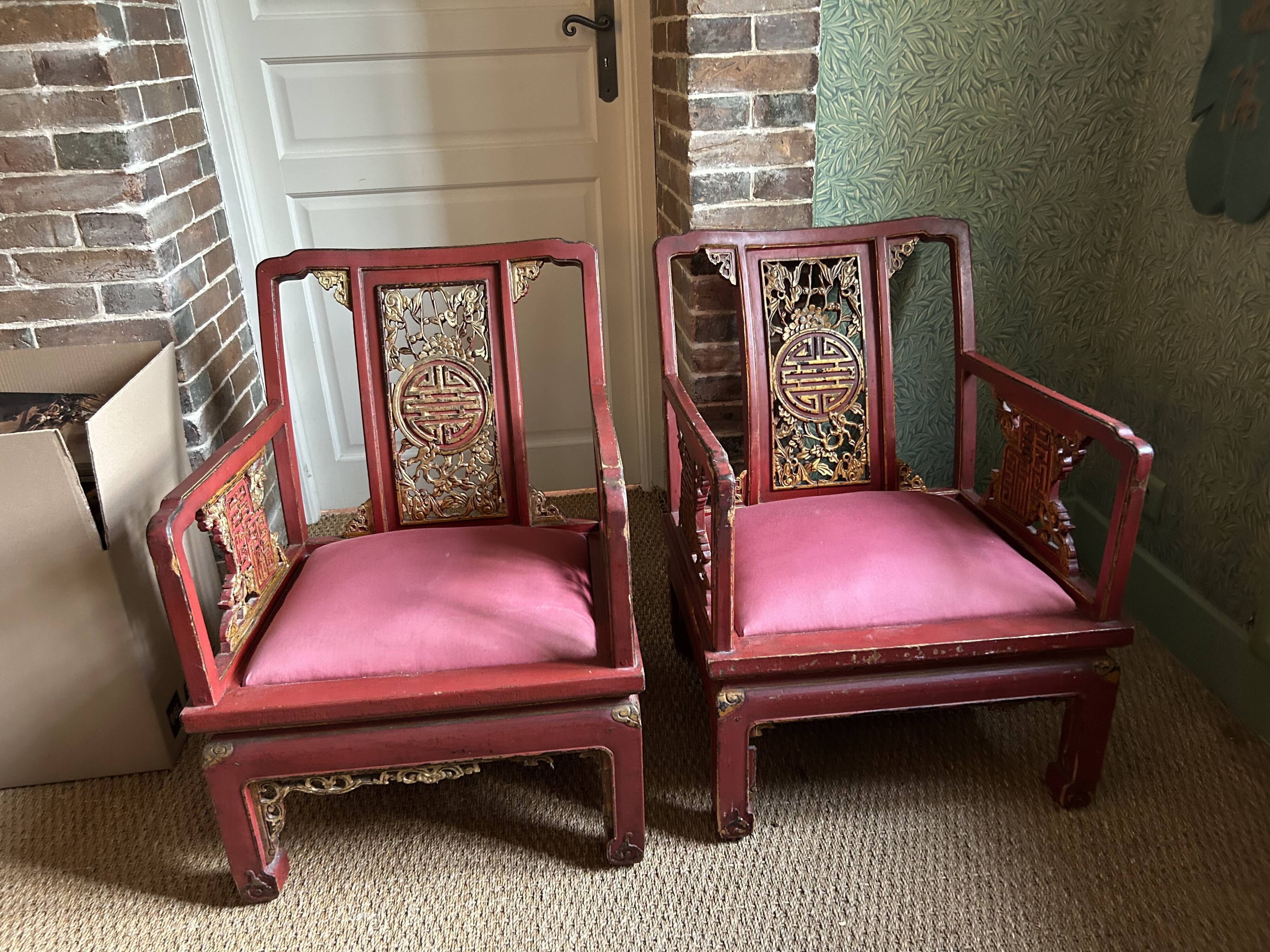 Indochina armchairs 1920