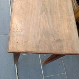 Desk or table in raw wood