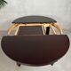 Adjustable vintage dining table (round/oval) – 1970s