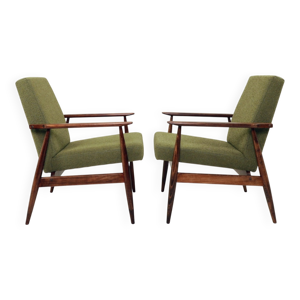 pair de fauteuils scandinave