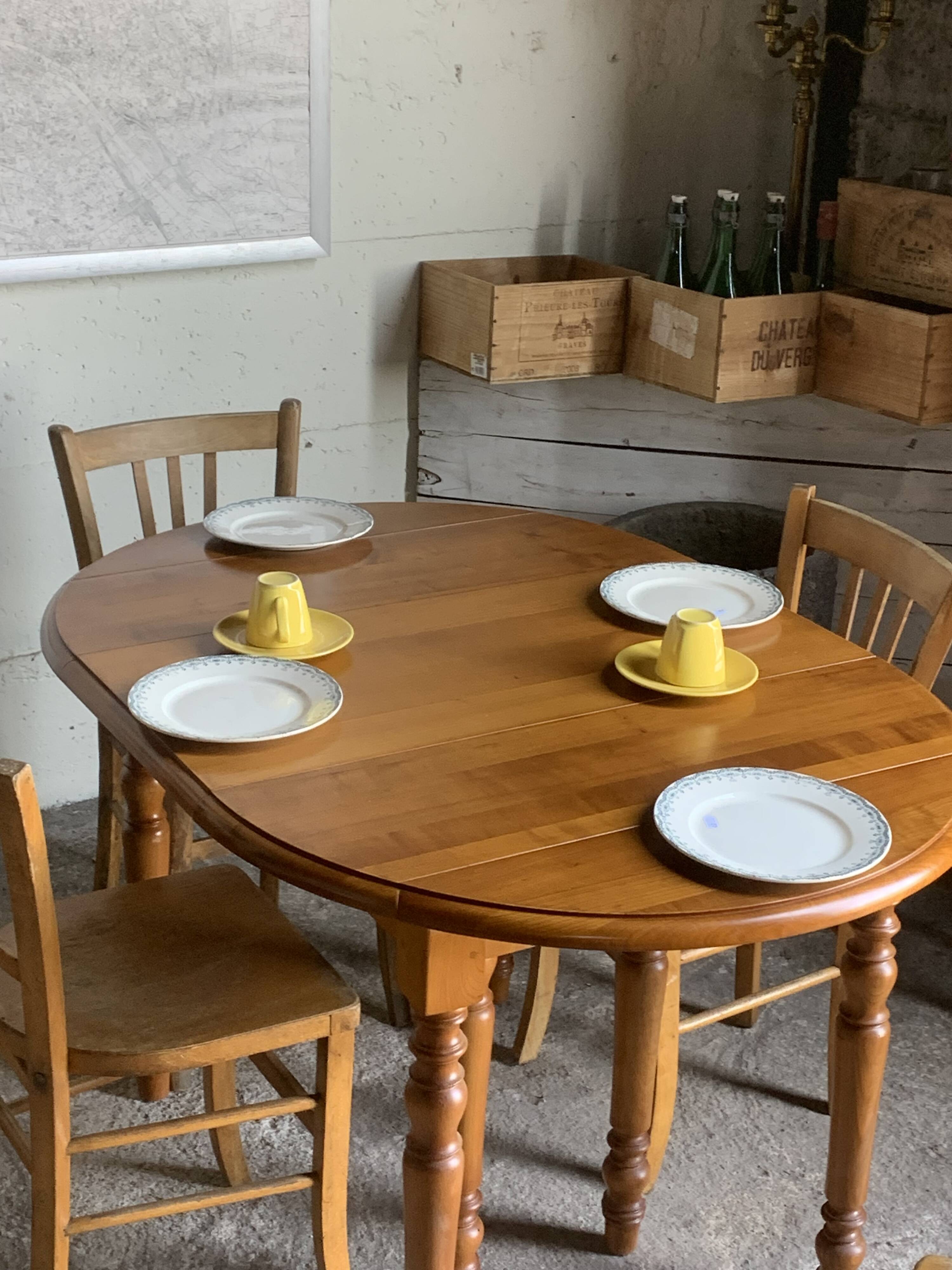 Table ronde 2 à 8 repas