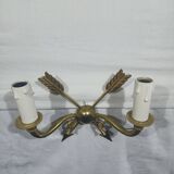 Empire style arrow wall light