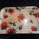 Plateau repas fleuri 1960