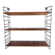 Scandinavian modular shelf Tomado Holland design metal and wood vintage 50's 60's