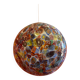 Multicolored Murrine Sphere in Contemporary Murano-Style Glass