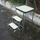 Vintage Formica shremic chair 60