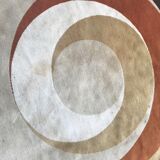Carpet wool circular 1970 - 200x200 cm