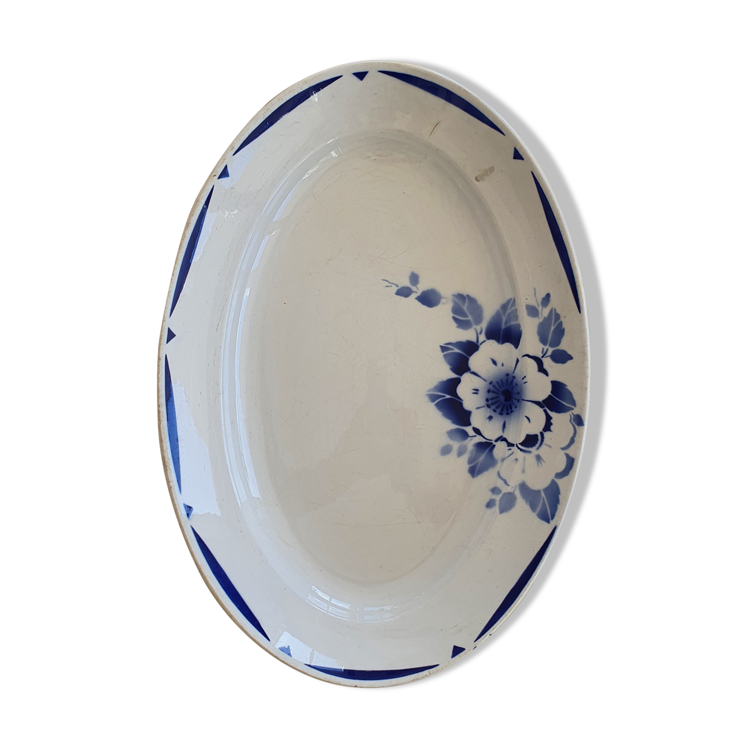 Ancient earthenware dish