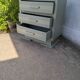 Vintage painted chest of drawers