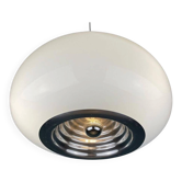 Suspension noire et blanche attribuée à Achille et Pier Giacomo Castiglioni pour Flos, 1965