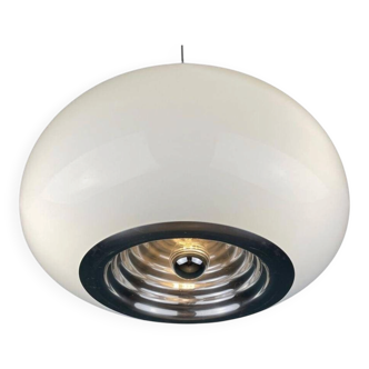Black and White Pendant by Achille and Pier Giacomo Castiglioni for Flos, 1965