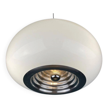 Black and White Pendant by Achille and Pier Giacomo Castiglioni for Flos, 1965