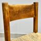 Set of 2 Charlotte Perriand Meribel chairs, in ash, circa 1950, original edition
