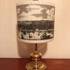 Lampe Philips "Parys Bordeaux" des années 60