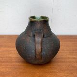 Large Vase Carafe from Brutalist Studio Mid-Century by Gerhard Liebenthron, Germany, 1960s