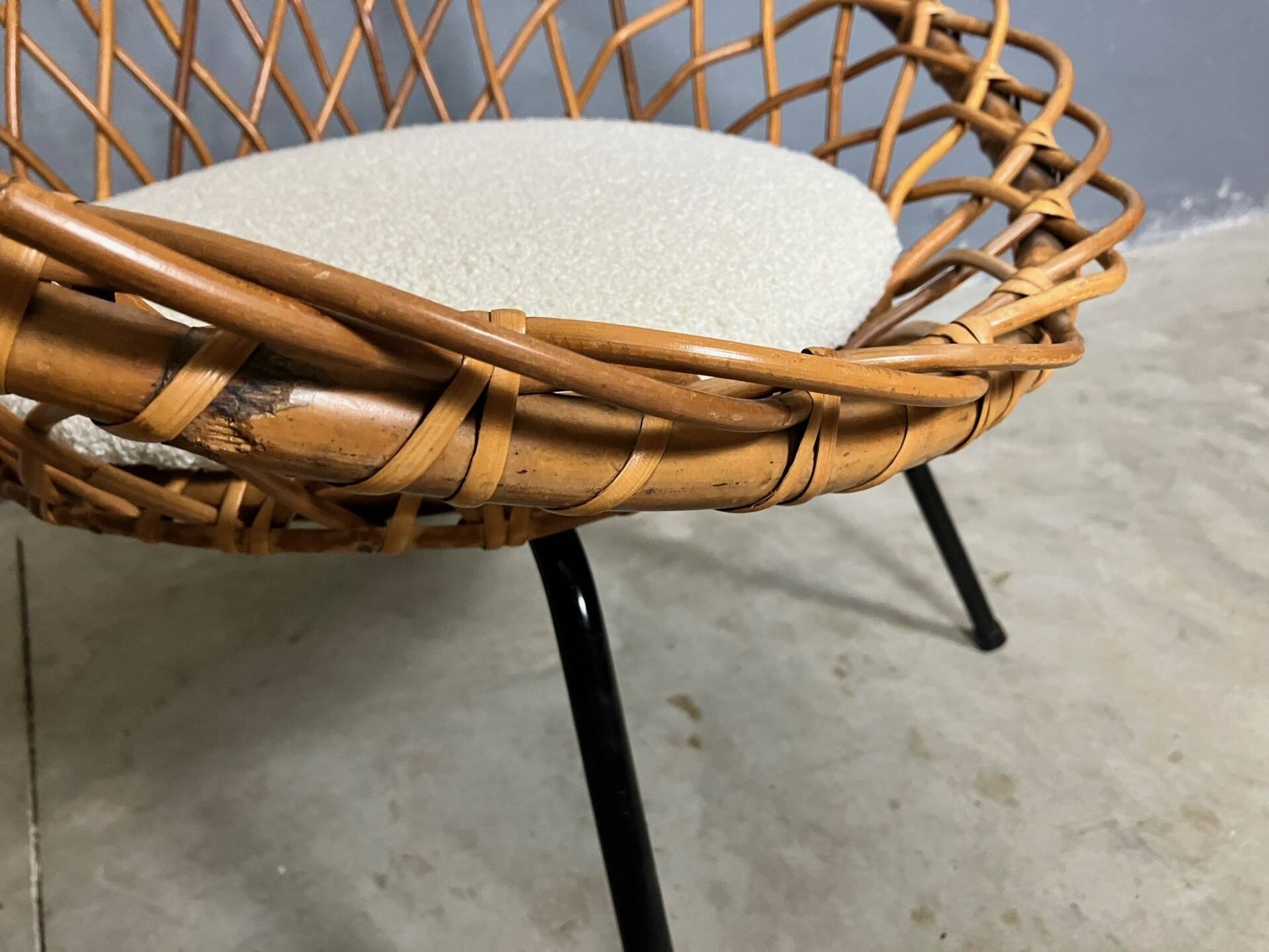 Fauteuil en rotin Rohe Nordwolde