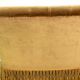 Sofa yellow velvet