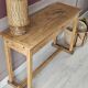 Vintage solid wood console table | Flore