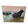 Old pastel signed Théo Mayan: "In Camargue" (early 1900)