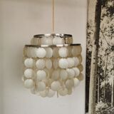 Vintage mother-of-pearl chandelier from the 70s