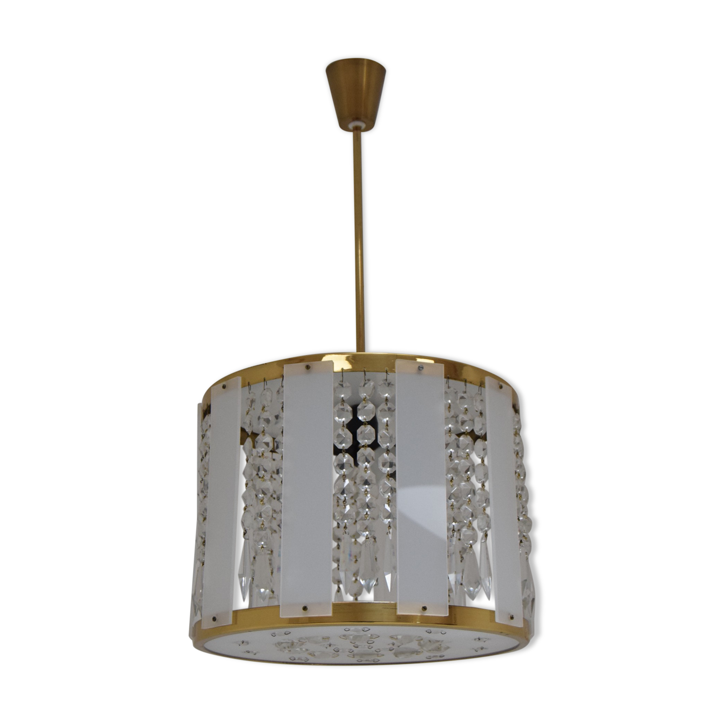 Mid-century Chandelier by  Jablonecke Sklarny Novy Bydzov, 1970’s.