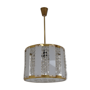 Lustre par Jablonecke Sklarny Novy Bydzov années 1970.