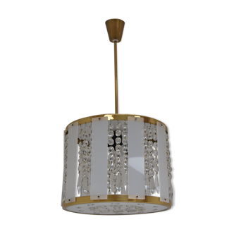 Mid-century Chandelier by  Jablonecke Sklarny Novy Bydzov, 1970’s.