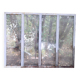Genuine steel workshop window 4 bays - 184 x 142 cm (aix-en-provence)