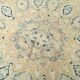 Tapis Persan Vintage Beige Et Bleu à Motifs Floraux, 301x388Cm