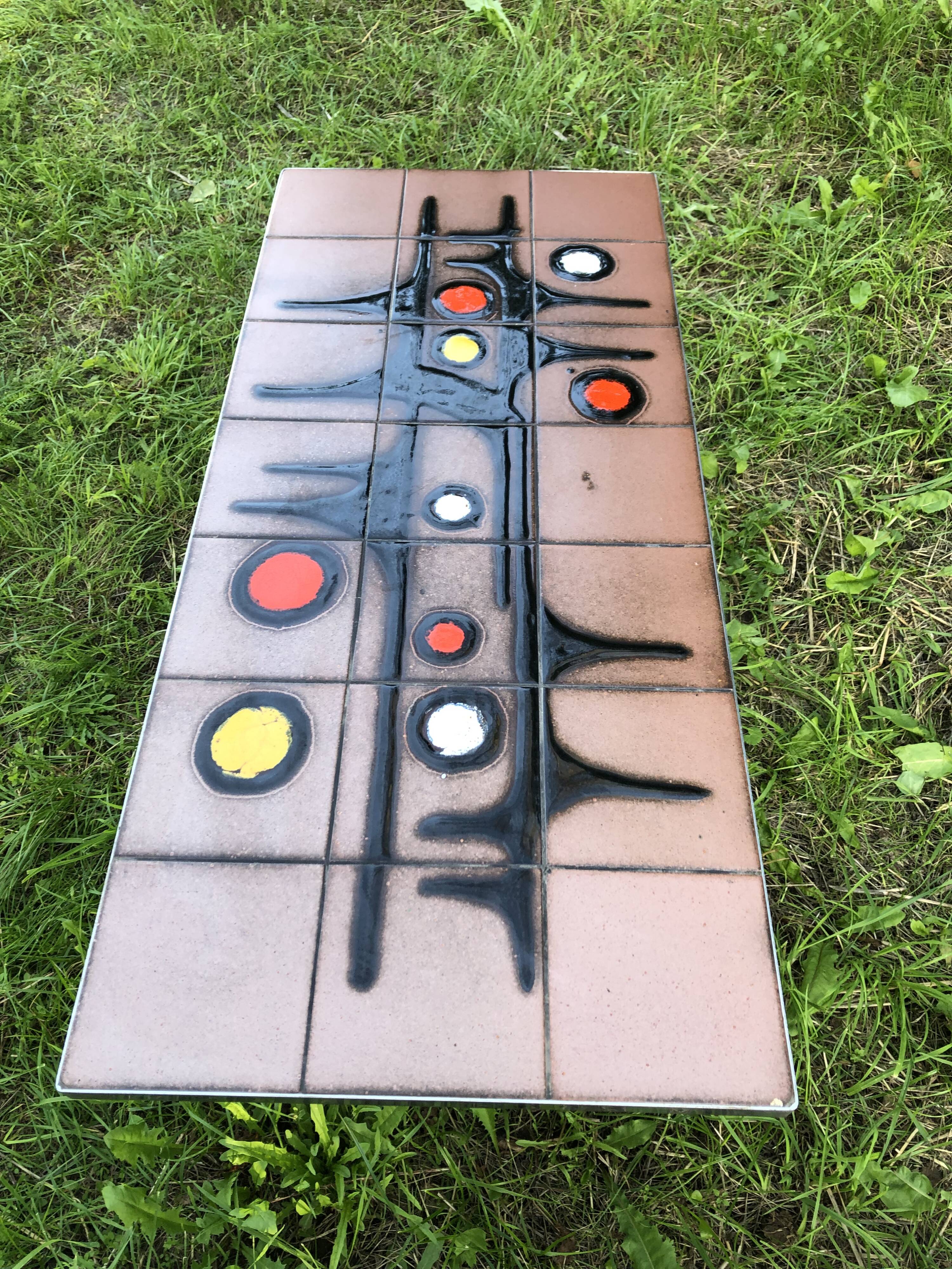 1970s Ceramic Coffee Table