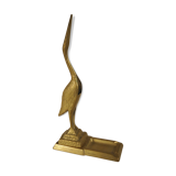 Brass "heron" ashtray