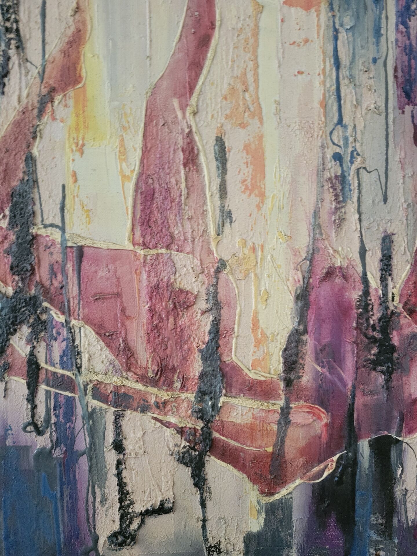 Expressionist or semi-abstract painting years
