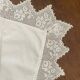 2 monogrammed JF trousseau pillowcases from the 30s.