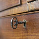 Mahogany veneer curved, English work, circa 1840