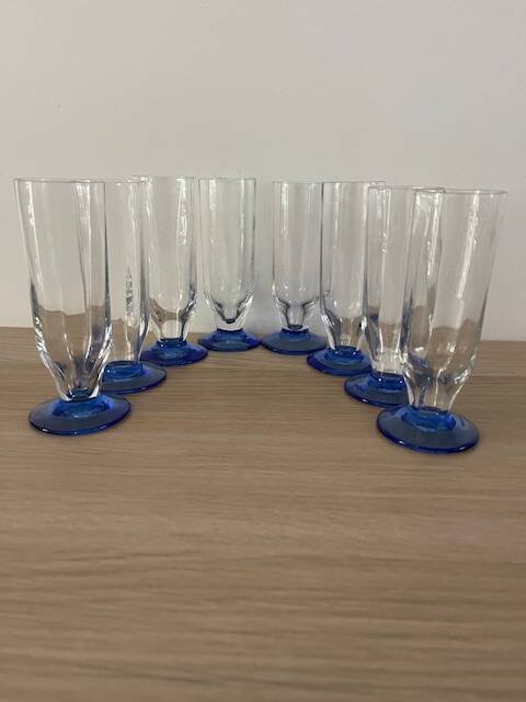 Daum Nancy crystal glassware set